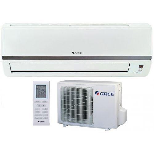 Overzicht van Gree airconditioners (Gris): omvormer, kanaal, cassette, muur, raam en instructies daarvoor