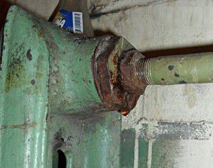 Rust is the main cause of radiator leaks