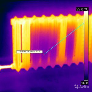 Detecting air pockets in batteries using a thermal imager