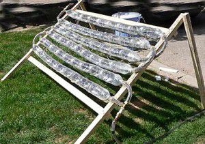 The simplest homemade solar collector