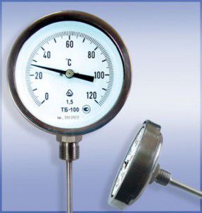 Immersion thermometer