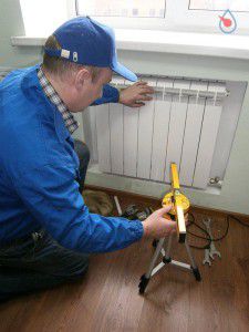 Improper installation of radiators - the reason for poor-quality heating