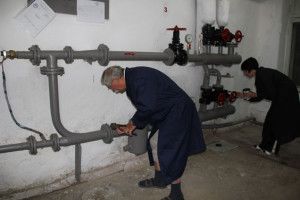 Central heating test