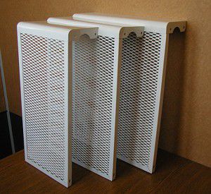 Steel radiator grill