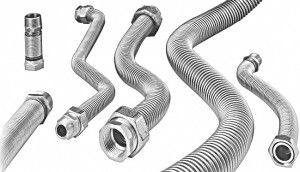 Corrugated pipes for heating