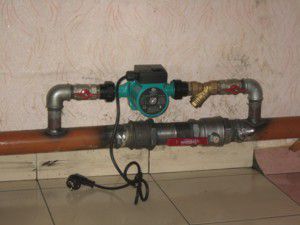 Correct pump installation