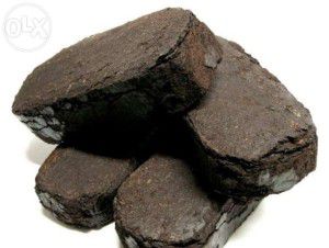 Peat briquettes