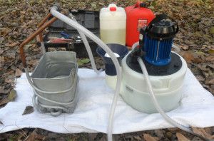 Cleaning the boiler heat exchanger