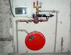 Electrode boiler in heating