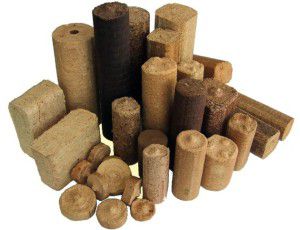 Types of fuel briquettes