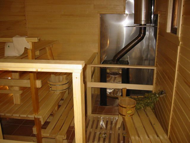 Sauna gas verwarming