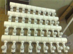 Polypropylene manifold