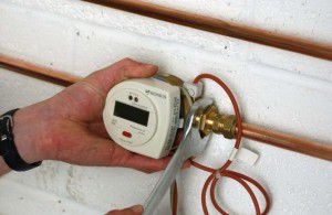 Installing a heat meter