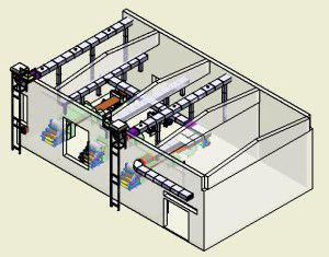 ventilatieschema werkplaats