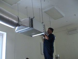 Ventilación de estilete