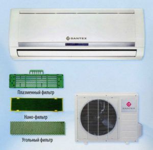 Filters gebruikt in Dantex-airconditioners