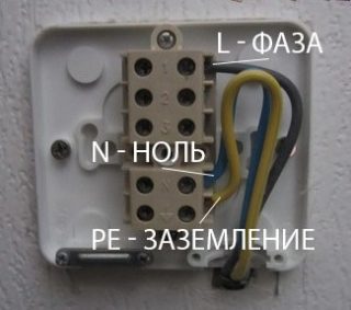 Podłączenie elektryczne za pomocą skrzynki zaciskowej